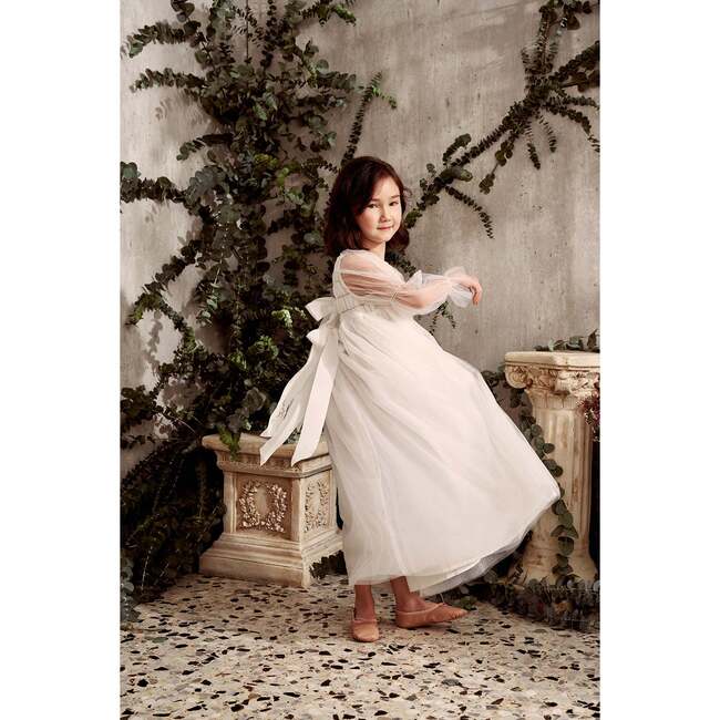 Isabella Dress, Bright White - Dresses - 3