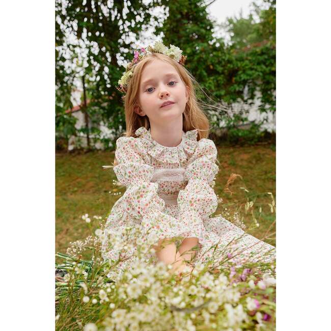 Genevieve Dress, Strawberry Vine - Blouses - 4