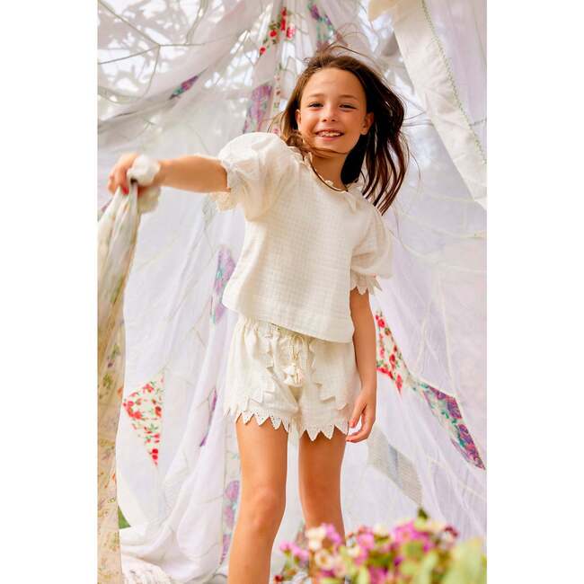 Dorothy Blouse, Bright White - Blouses - 2