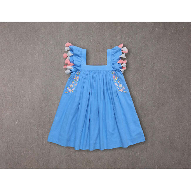 Chloe Dress, Carolina Blue