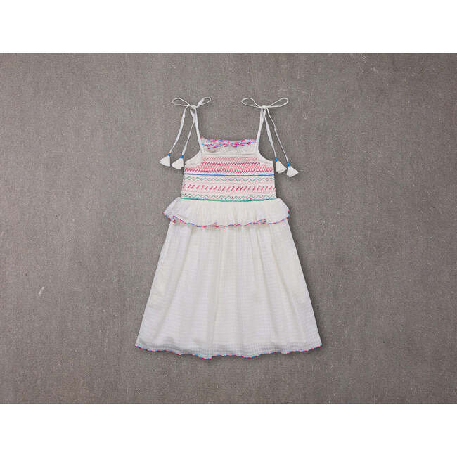 Cherie Dress, Bright White