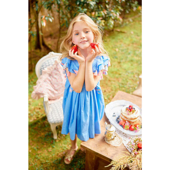 Chloe Dress, Carolina Blue - Dresses - 2