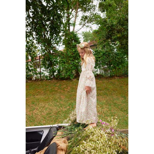 Genevieve Dress, Strawberry Vine - Blouses - 5