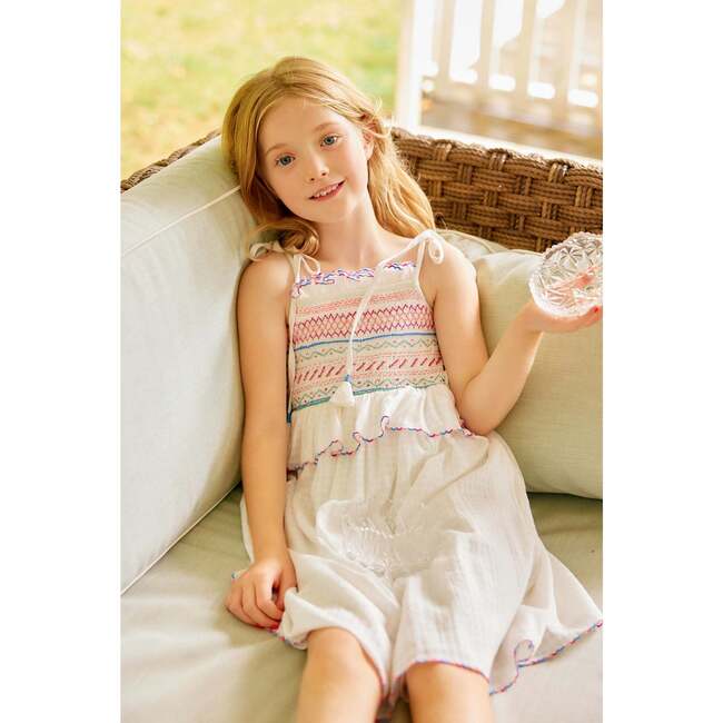 Cherie Dress, Bright White - Dresses - 3