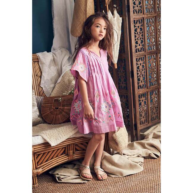 Ava Dress, Lavender Magenta - Dresses - 3