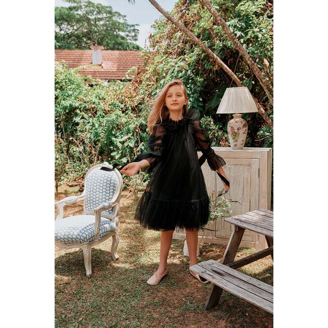 Aria Dress, Black - Dresses - 3
