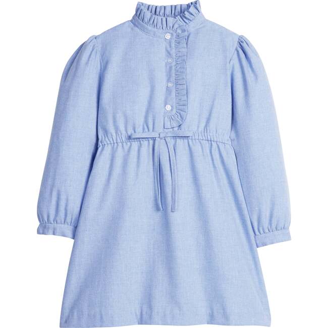 Ruffled Shirt Dress, Alaskan Flannel