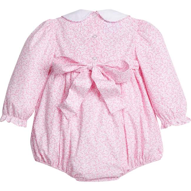 Smocked Natalie Bubble, Pink Vinings