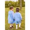 Ruffled Peter Pan Blouse, Woodberry Plaid - Blouses - 3