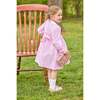 Smocked Natalie Dress, Pink Vinings - Dresses - 4