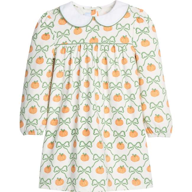 Evelyn Dress, Pumpkin Trellis