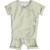 Romper, Mint Twist - Rompers - 1 - thumbnail