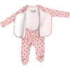 Footie, Strawberries - Footie Pajamas - 5