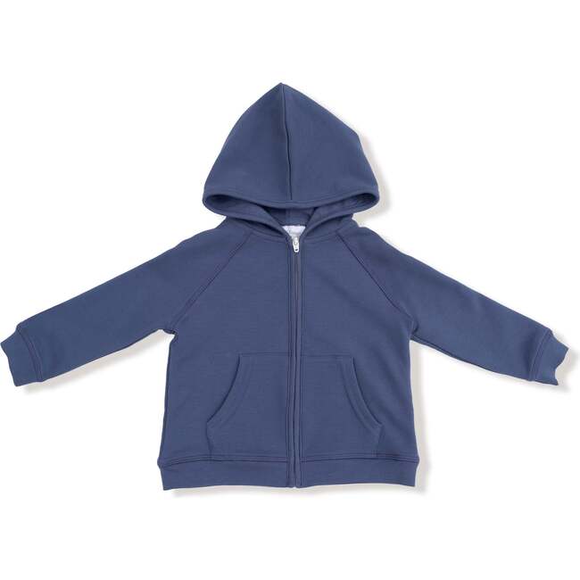 Zip Hoodie, Navy