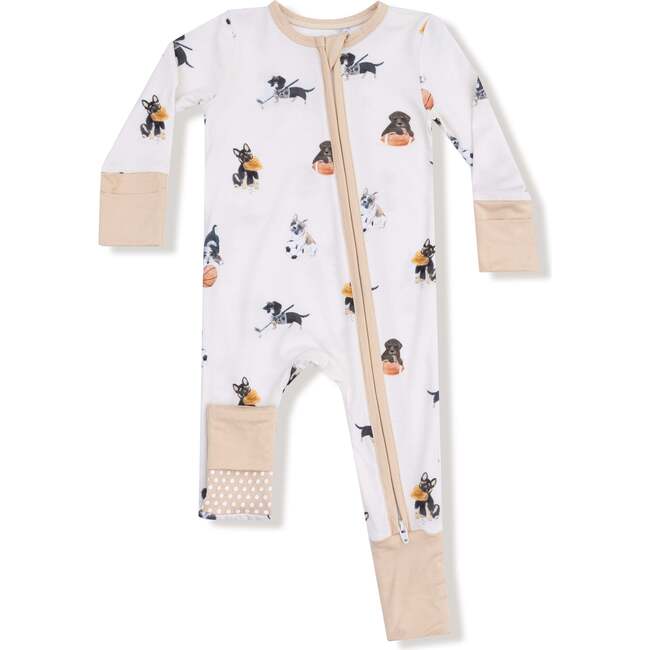 Convertible Romper, Sports Dogs