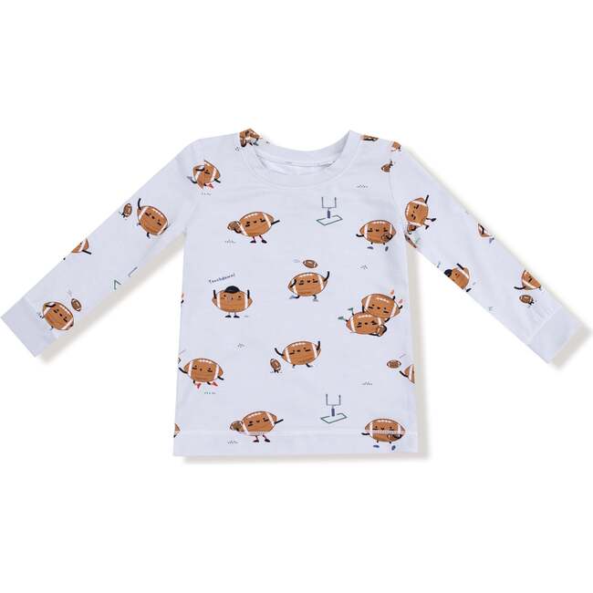 Long Sleeve Loungewear Set, Touchdown - Mixed Apparel Set - 3
