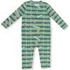 Uni Romper, Green Football - Rompers - 1 - thumbnail
