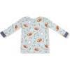 Long Sleeve Loungewear Set, Sage Football - Mixed Apparel Set - 2