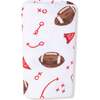 Waffle Swaddle Blanket, Football - Swaddles - 2