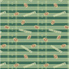 Knotted Gown, Green Football - Nightgowns - 2
