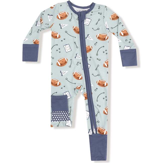 Convertible Romper, Sage Football - Rompers - 2