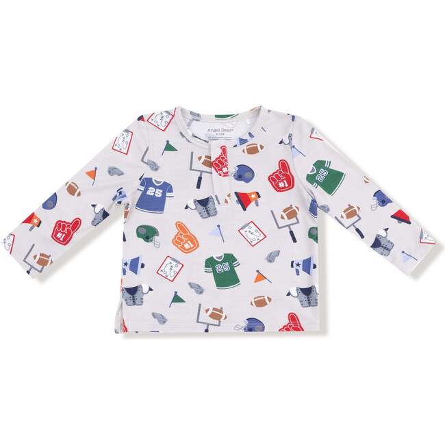 Long Sleeve Henley, Stadium