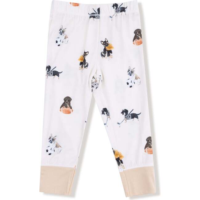 Long Sleeve Loungewear Set, Sports Dogs - Mixed Apparel Set - 2