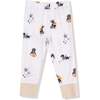 Long Sleeve Loungewear Set, Sports Dogs - Mixed Apparel Set - 2