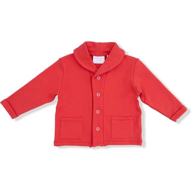 Shawl Neck Jacket, Red