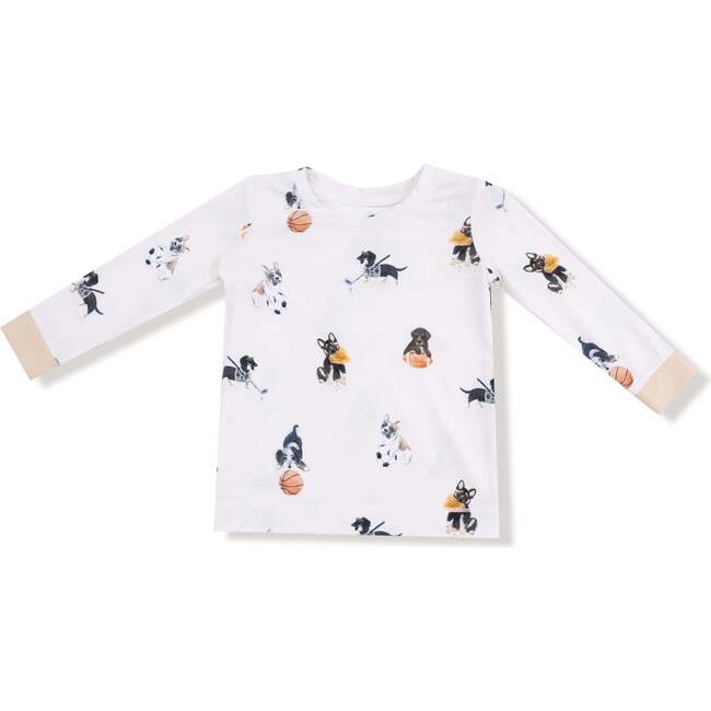 Long Sleeve Loungewear Set, Sports Dogs - Mixed Apparel Set - 3