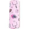 Swaddle Blanket, Pink Football - Swaddles - 2