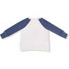 Raglan Sweatshirt with Red #1 Patch - Sweatshirts - 2