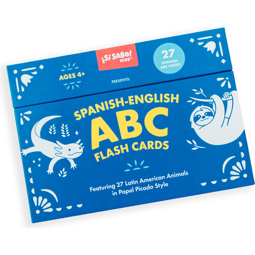 Spanish-English ABC Flash Cards