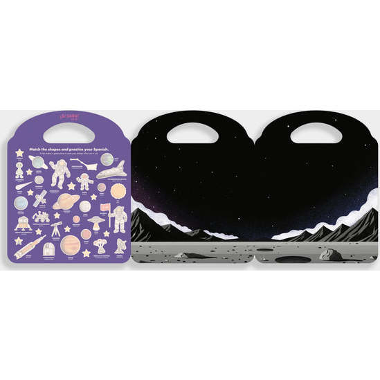 Sí Sabo Galaxy: A Bilingual Reusable Sticker Play Set - Stickers - 2