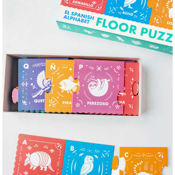 El Spanish Alphabet Jumbo Floor Puzzle - Puzzles - 3