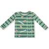 Long Sleeve Loungewear Set, Green Football - Mixed Apparel Set - 3