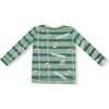 Long Sleeve Loungewear Set, Green Football - Mixed Apparel Set - 4