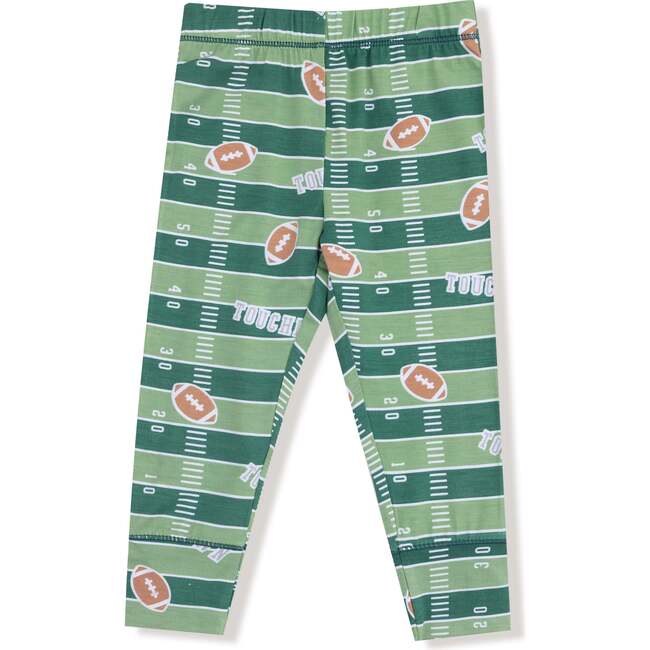 Long Sleeve Loungewear Set, Green Football - Mixed Apparel Set - 5