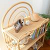 After The Rain Handcrafted Rattan Shelf, Natural - Bookcases - 4