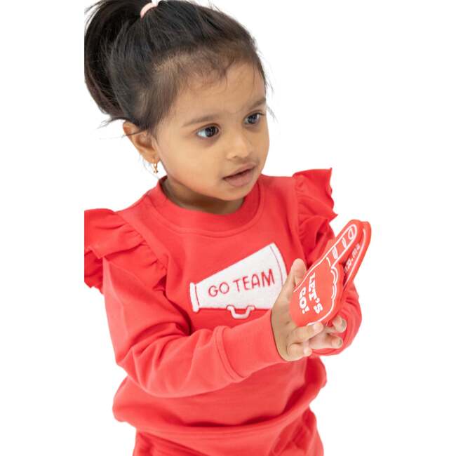 Ruffle Megaphone Sweatshirt - Sweatshirts - 2