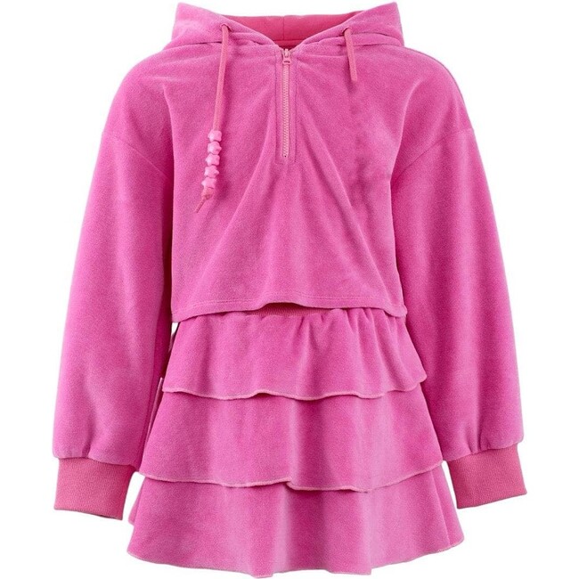 Happy Velour Set Hot Pink