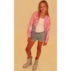 Bubble Gum Shimmer Sequin Bomber - Jackets - 5