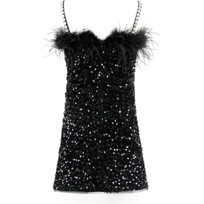Midnight Shimmer Mini Dress