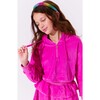 Happy Velour Set Hot Pink - Mixed Apparel Set - 3