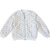Pastel Bows Fuzzy Bomber - Jackets - 1 - thumbnail