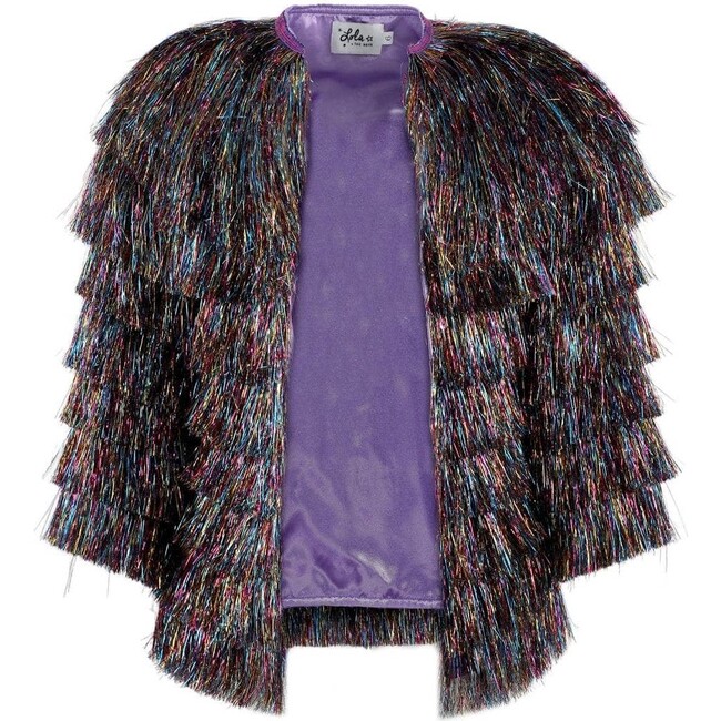 Party Rainbow Tinsel Jacket