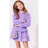 Happy Velour Set Lavender - Mixed Apparel Set - 3