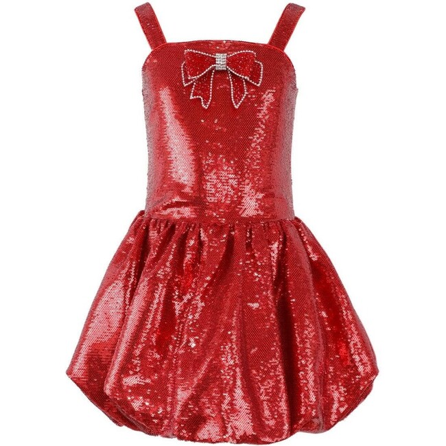 Ruby Sequin Bubble Dress