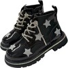 Black Rainbow Shimmer Stars Boots - Boots - 2