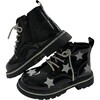 Black Rainbow Shimmer Stars Boots - Boots - 3